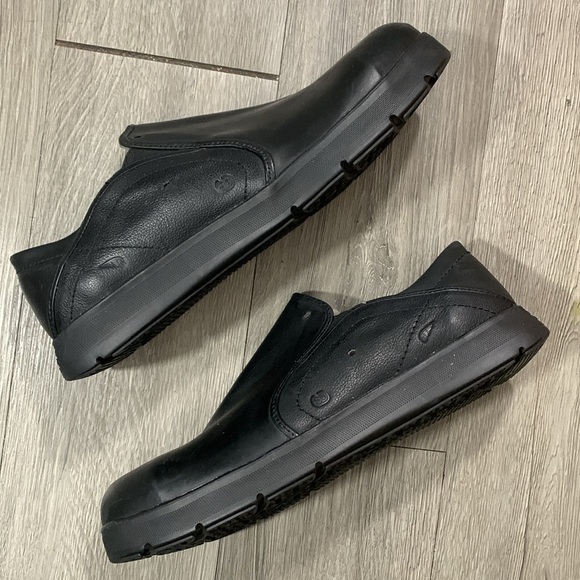 Red Wing Shoes Cross Lite Safety Toe Slip-on Work Black Leather Shoe size 11.5 - Picture 5 of 13